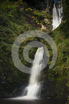 Pistyll Rhaeadr Waterfall Ã¢â¬â High waterfall in wales, United Kingdom